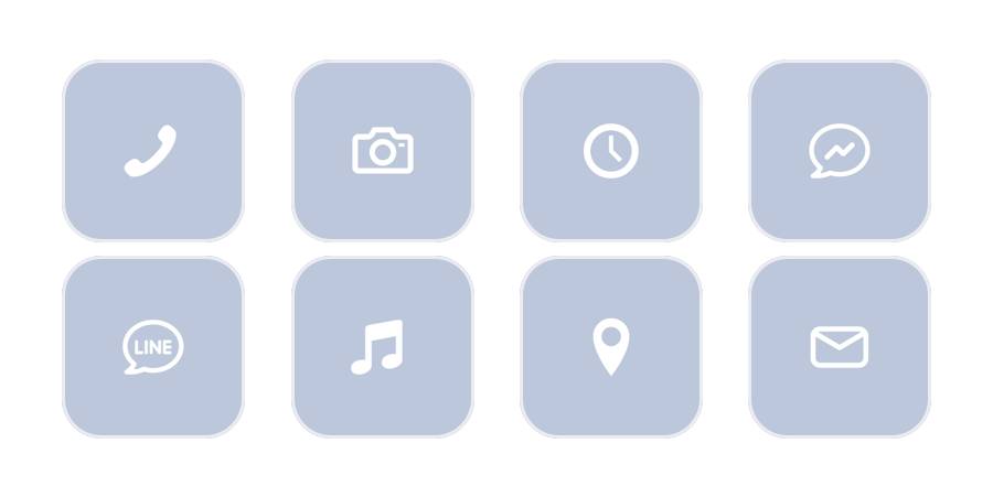 シンプル App Icon Pack[5Crsk8CIPzVGBZ51hmim]
