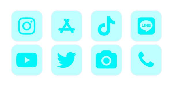 LightBlue App Icon Pack[9sNWXq3MpKmgmFeupEnN]