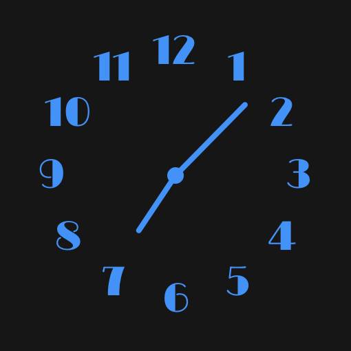 pastel blue widget ساعة أفكار القطعة[9rmg4OUX8fq78mrEDIaU]
