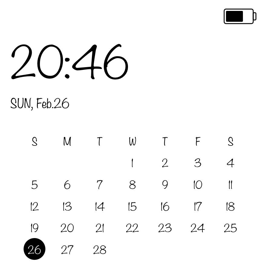 Kalendar Idea widget[U7zBO1mYM6QLjKqm2NH7]