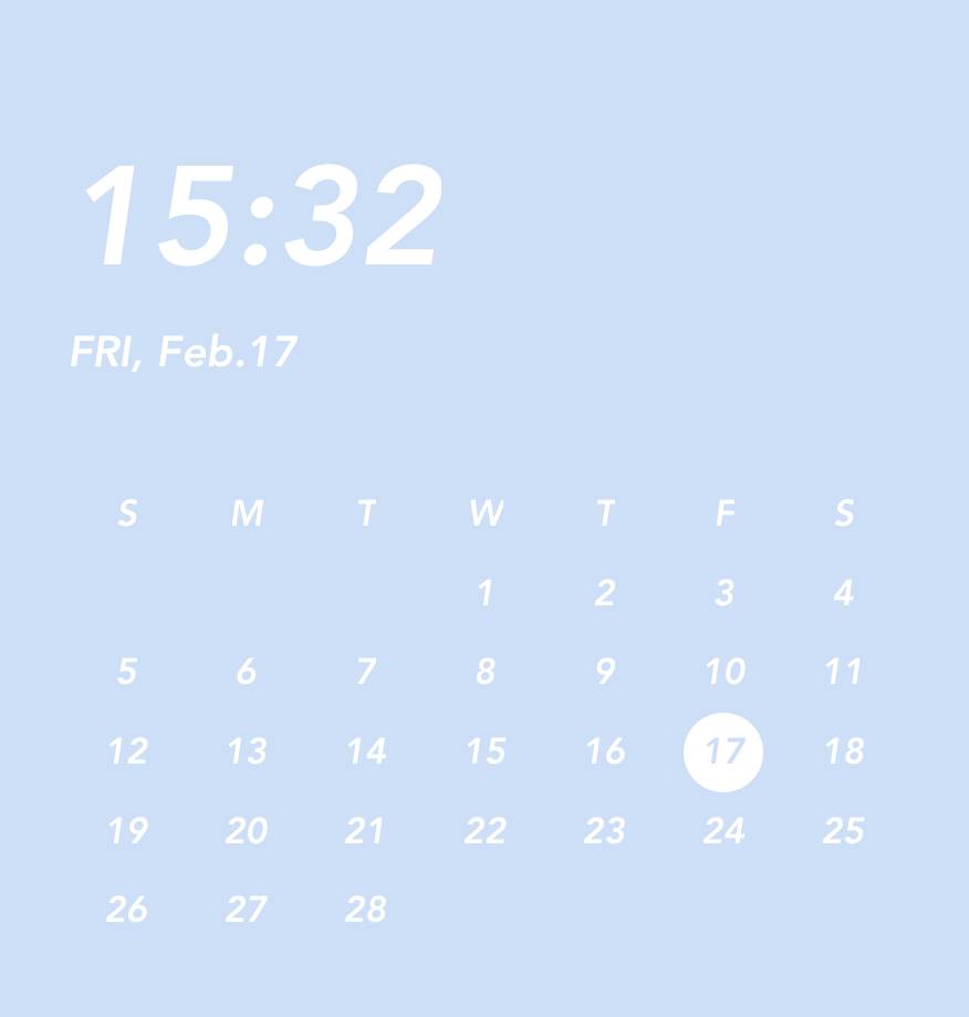 カレンダー Calendario Ideas de widgets[yZKQn67jHj6DBX5rNBEF]