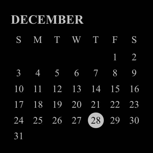 Calendrier Idées de widgets[Buc4eclBLhcRSSLyEQPu]