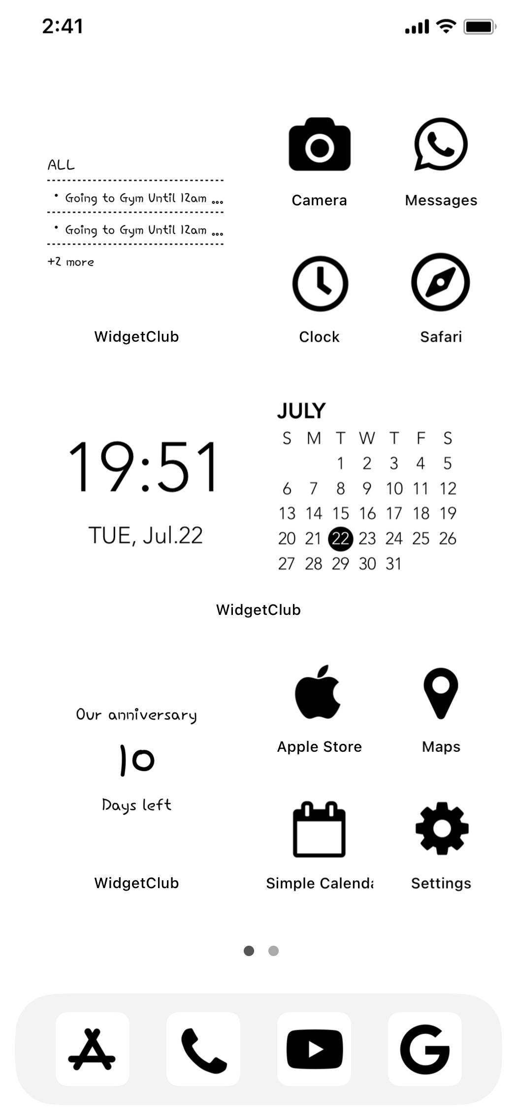 シンプルHome Screen ideas[6EAeqkKliwm3ztdWYe9f]