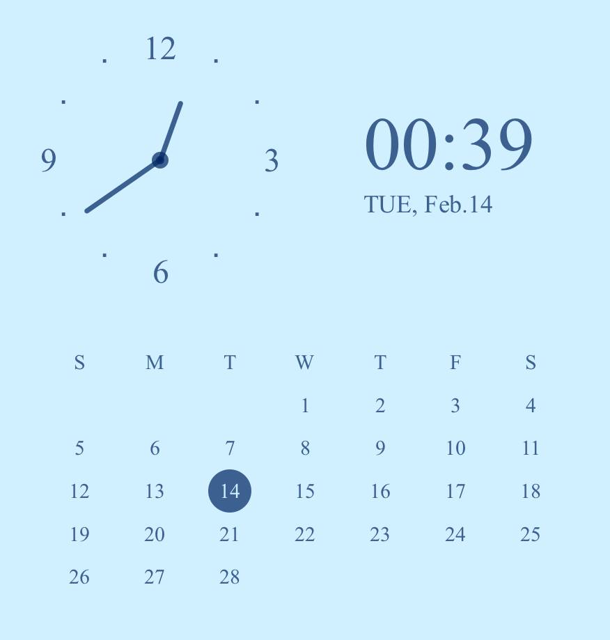 Clock Widget ideas[3khrPAQofozcElGEWCjo]