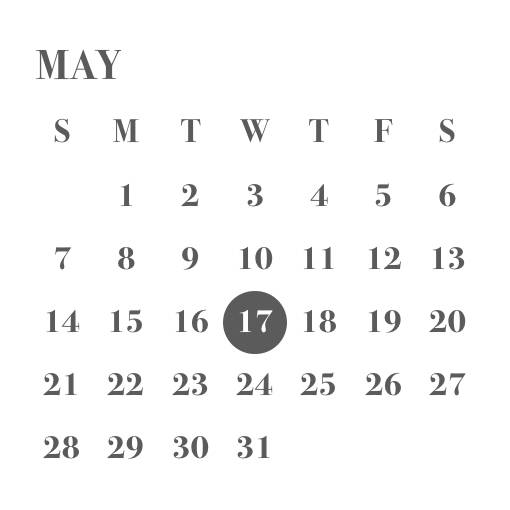 カレンダー Kalender Ide widget[MWKEvjm2ny6GAQT8wlw7]