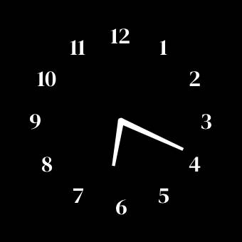 clock 時計 ウィジェット[BoKdXEGjhgEwGzK8t71W]