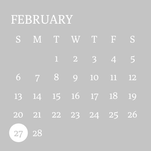Calendar Widget ideas[UbPWHJjUu7LbxRSlvnvt]