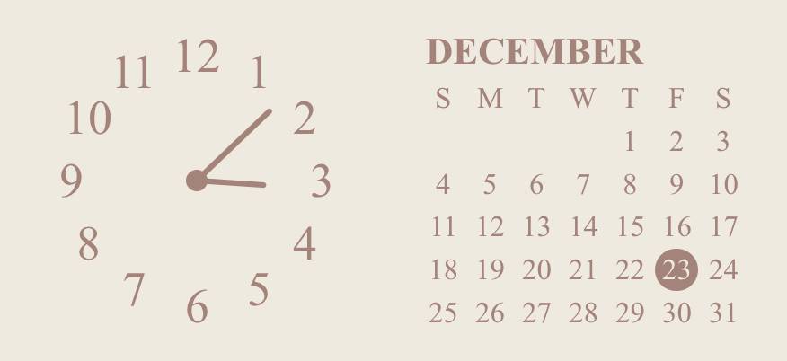 カレンダー Horloge Idées de widgets[boj3pxVMvVlWC5Tx9z3i]