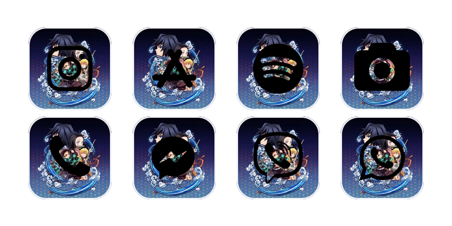 Icons do anime - Anime app icons❤️