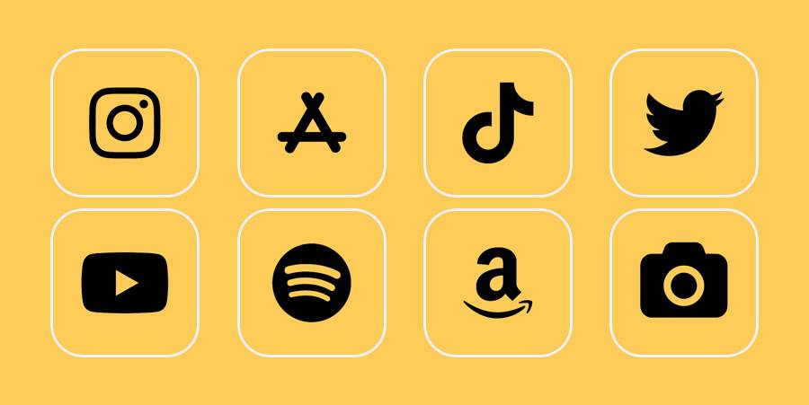 yellow icon חבילת אייקונים של אפליקציה[txPBsMuWuuWgaoUS0FWx]