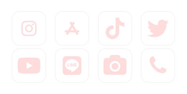 ぴんく App Icon Pack[1QTtk7EHkjwd6ioX4yOH]