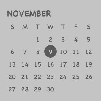 Calendar Widget ideas[PpL1DtUAFG5CvZSbw61e]