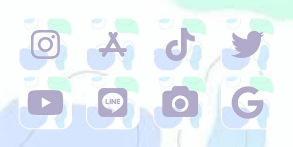 シンプル Paquete de iconos de aplicaciones[SjjHMiHznFusOIkuQyYQ]