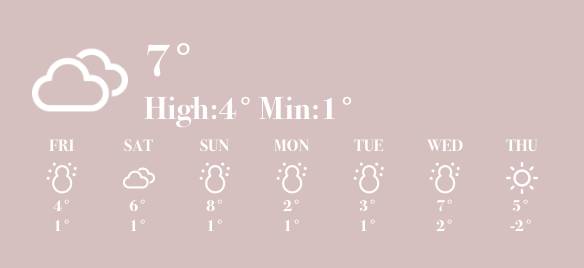 天気 Temps Idées de widgets[Rs0ZgBFNNVXejZBDGMK1]