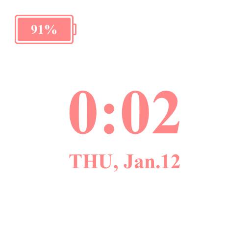 Time Widget ideas[4Gq1owN0u5fVLGd9wTid]