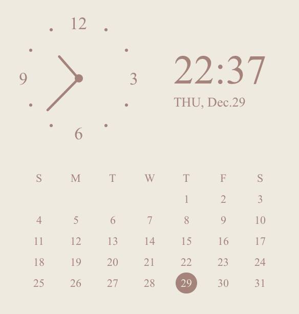 なんだろ？ Reloj Ideas de widgets[vOVOUw8MJp55npAjDf5l]