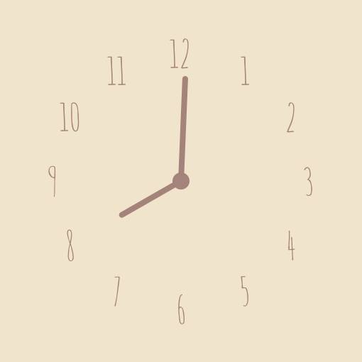clock Clock Widget ideas[6GkQnwlV0SNa7n8yaJoR]
