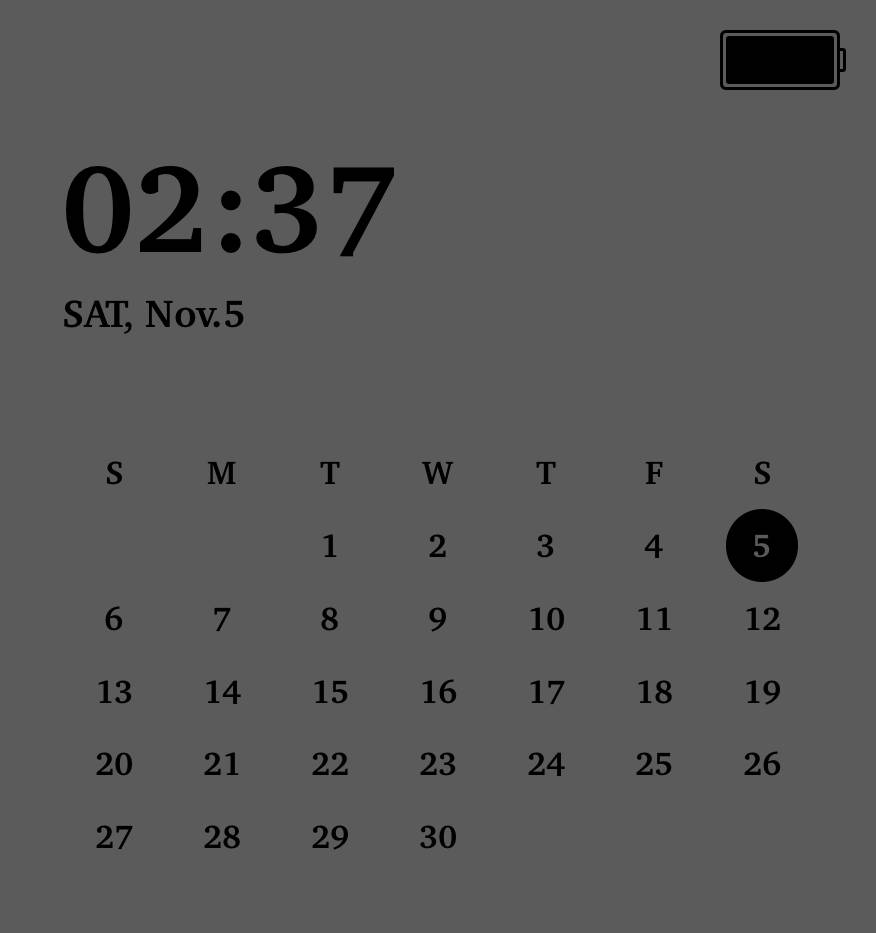 Calendar Widget ideas[ivRDZocCobT0MnLe84Bt]