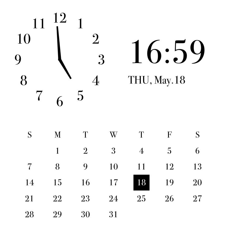 calendar Hodiny Nápady na widgety[MstP8rowvcg720MgFq3c]