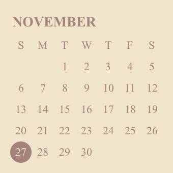 Calendario Ideas de widgets[jgnWNS3Ah92AwDO8ZUfh]