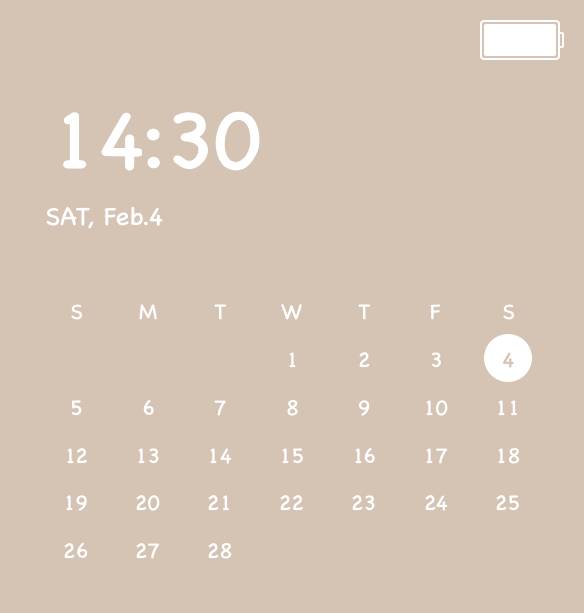 Calendar Widget ideas[IrlaO5Wbf5HqyMCKBsmI]