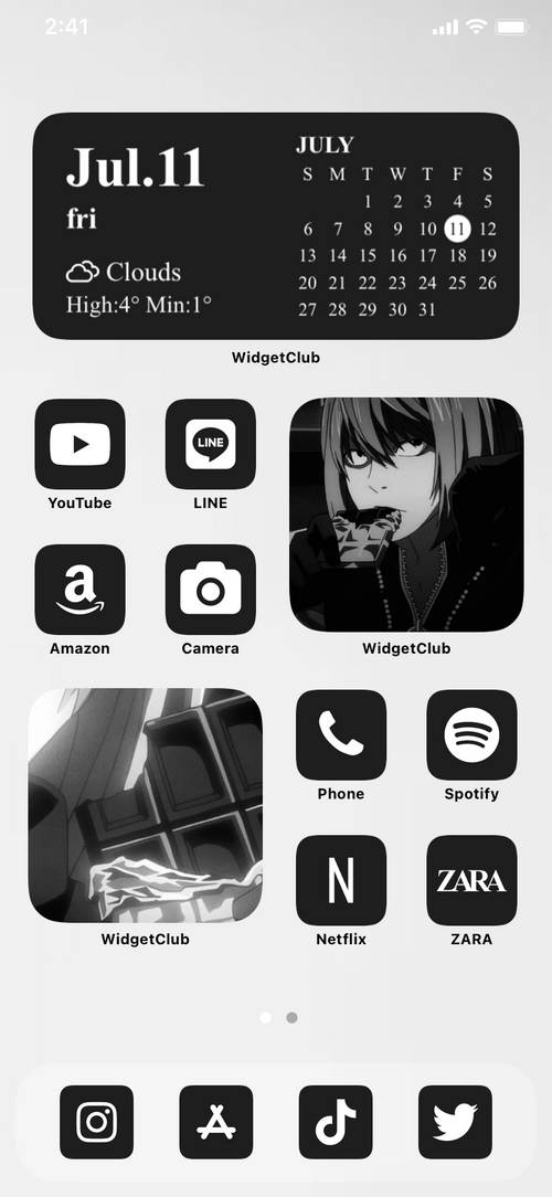 DEATHNOTE　デスノート　メロ　ニア　白黒　モノクロ Ana Ekran fikirleri[1oOAJ5RLMTnxeQI7s8Q9]