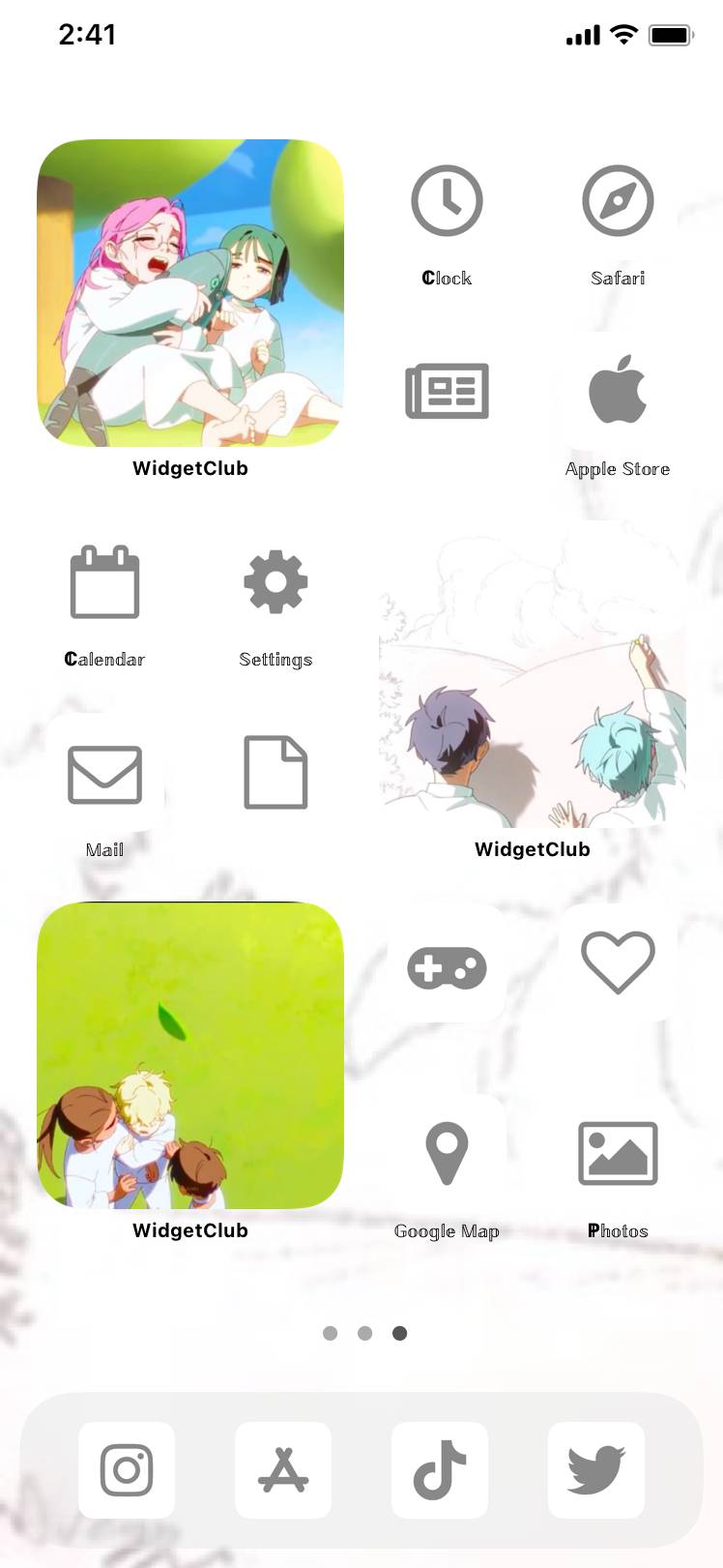 ALIENSTAGE　エイリアンステージ　シンプル　緑　白　グレーIdee per la schermata iniziale[I8IkpPAyifbhFwSETOvP]