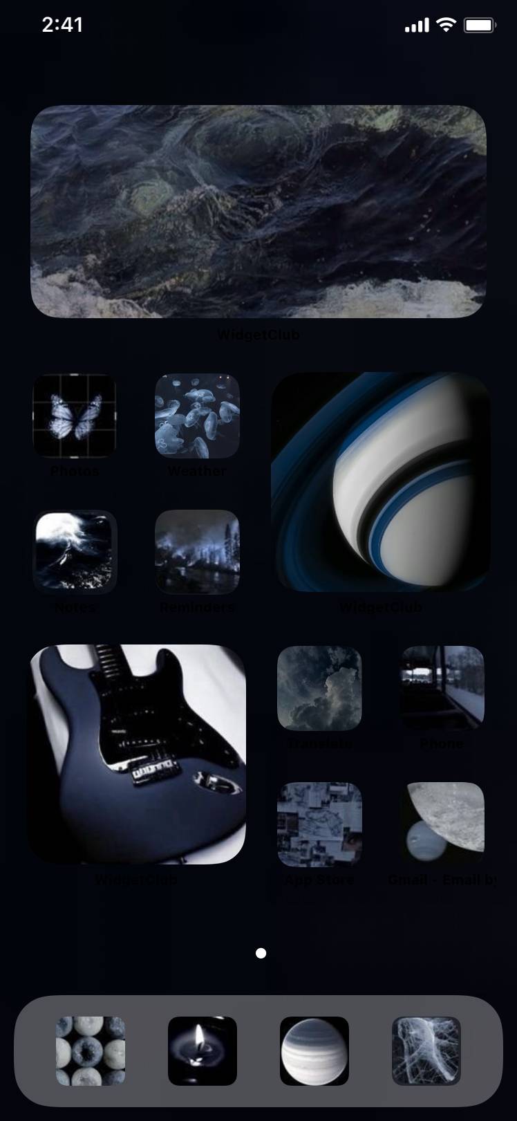 ダークブルー　青　黒　暗い　ダーク　おしゃれ　シンプル　韓国Aloitusnäytön ideoita[F4RpMs6lEGXWuLAYGp9I]