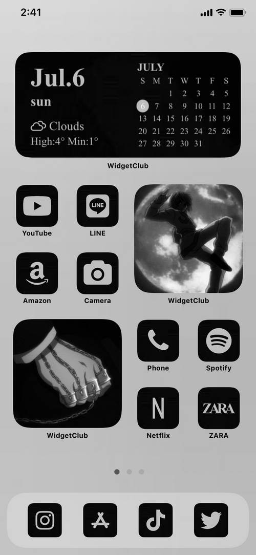 HUNTER × HUNTER　ハンターハンター　クラピカ　krapika　白黒　モノクロ Home Screen ideas[KOwo2fMWXhLESlpWz7ih]