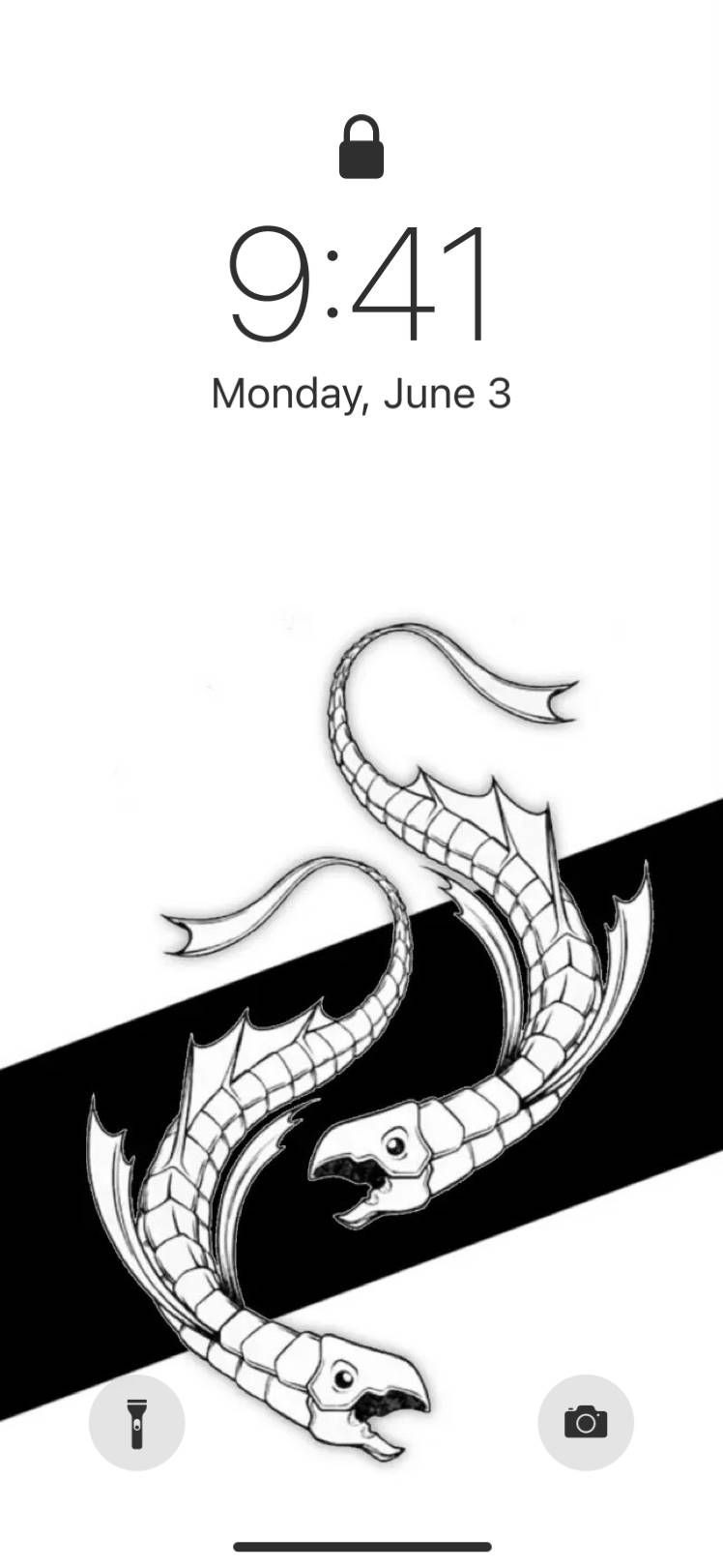 HUNTER × HUNTER　幻影旅団　白黒　クロロគំនិតអេក្រង់ដើម[BlKfoAf0hxpZrhyTlWCp]