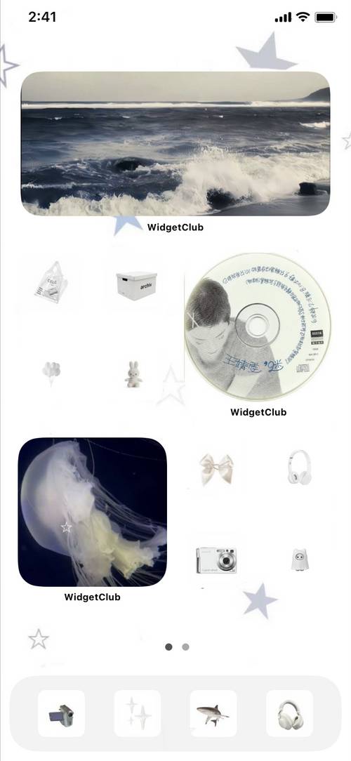 𝐁𝐥𝐮𝐞＆𝐖𝐡𝐢𝐭𝐞　𝐒𝒆𝒂 Hjemmeskærmsideer[mOFCecSL71DYL3w8BbqX]