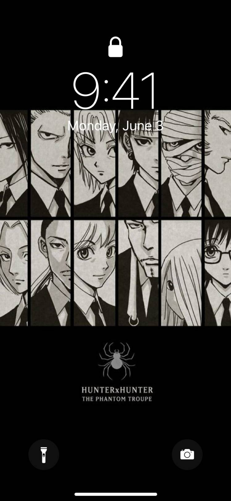HUNTER × HUNTER　ハンターハンター　幻影旅団　白黒　モノクロИдеје за почетни екран[ESufN7g2KR47WfIMmiLU]