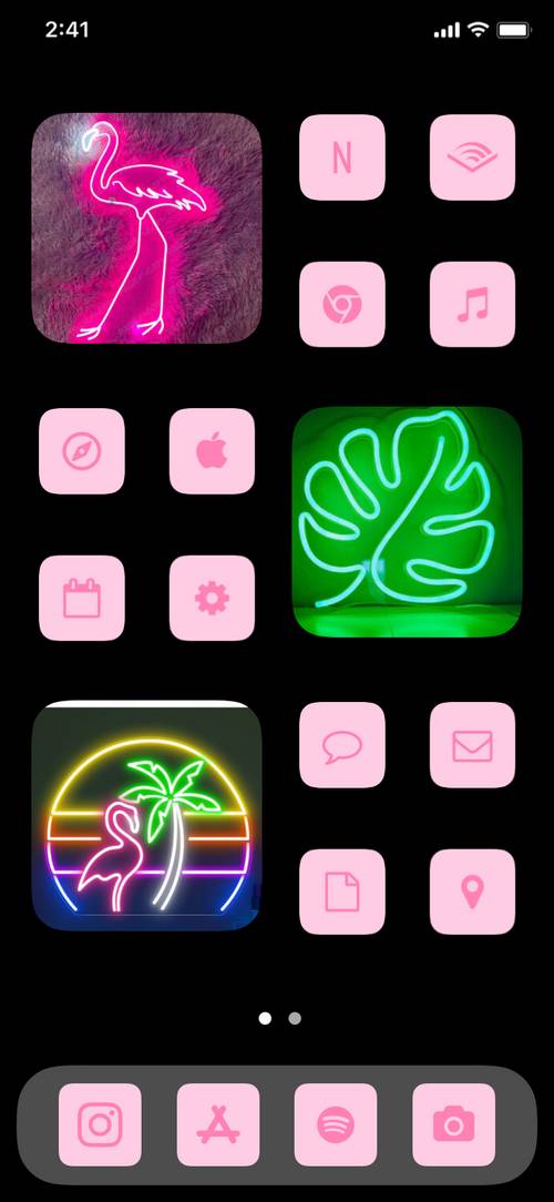 tropical neon Home Screen ideas[DqhENqHxG3Iby25ZTht0]