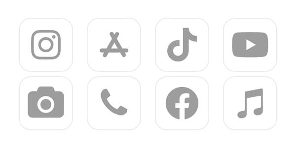grey icons!Пакет с икони на приложения[3LeGOlrkepSeFSqTkZ9N]
