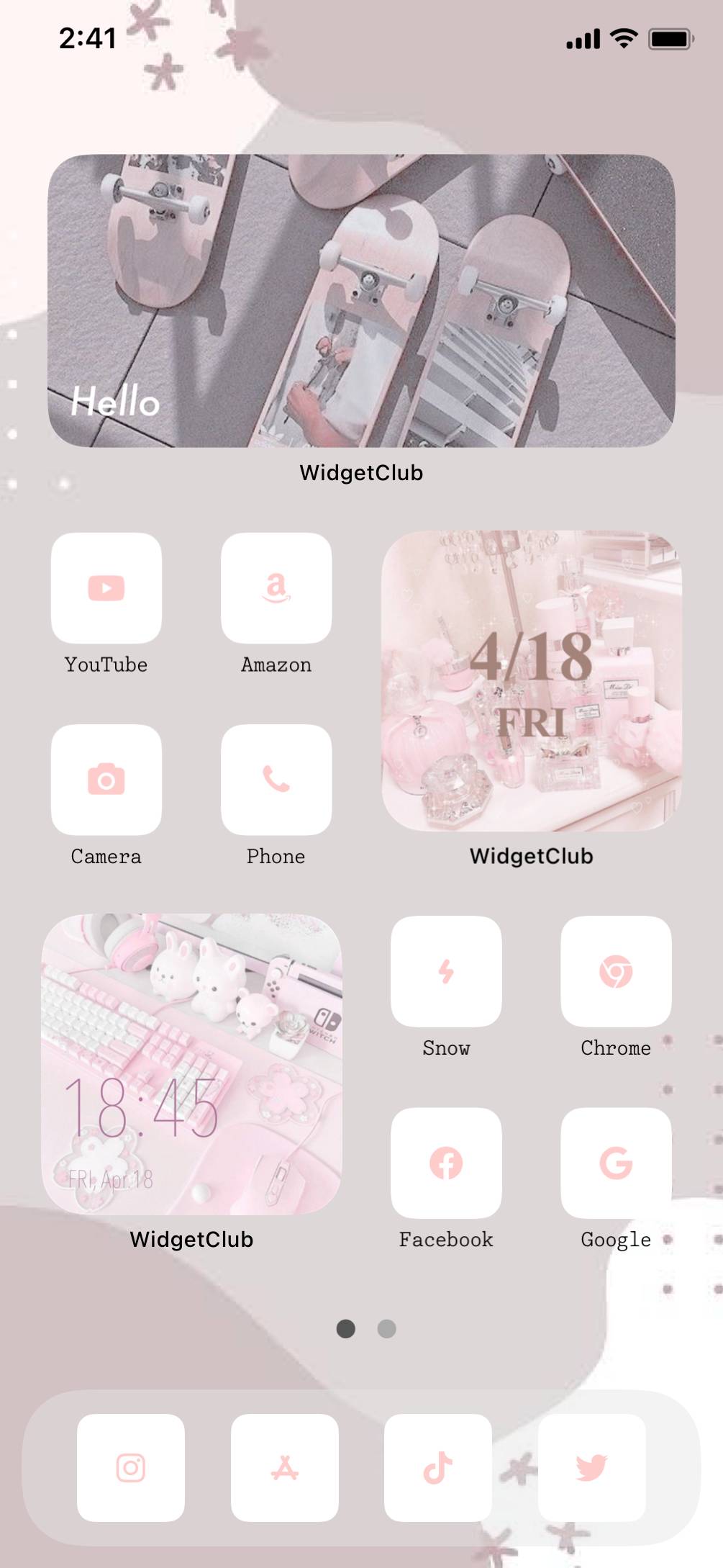🩷Home Screen ideas[s6DPFsQ9RSvJtXXqvoUM]