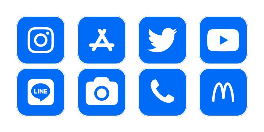 BLUE App Icon Pack[rb0QqzaP0E8DFjDJp7XD]