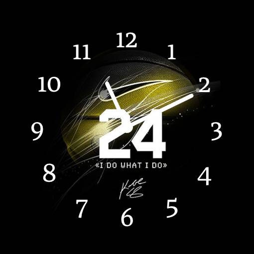 kobe Clock Widget ideas[b7ZMnJX1j8pGyye4AF6o]