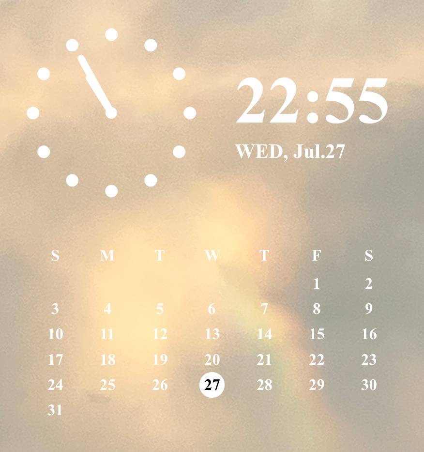 Clock Widget ideas[FL1zdMUr9ShYbkl4LU5H]