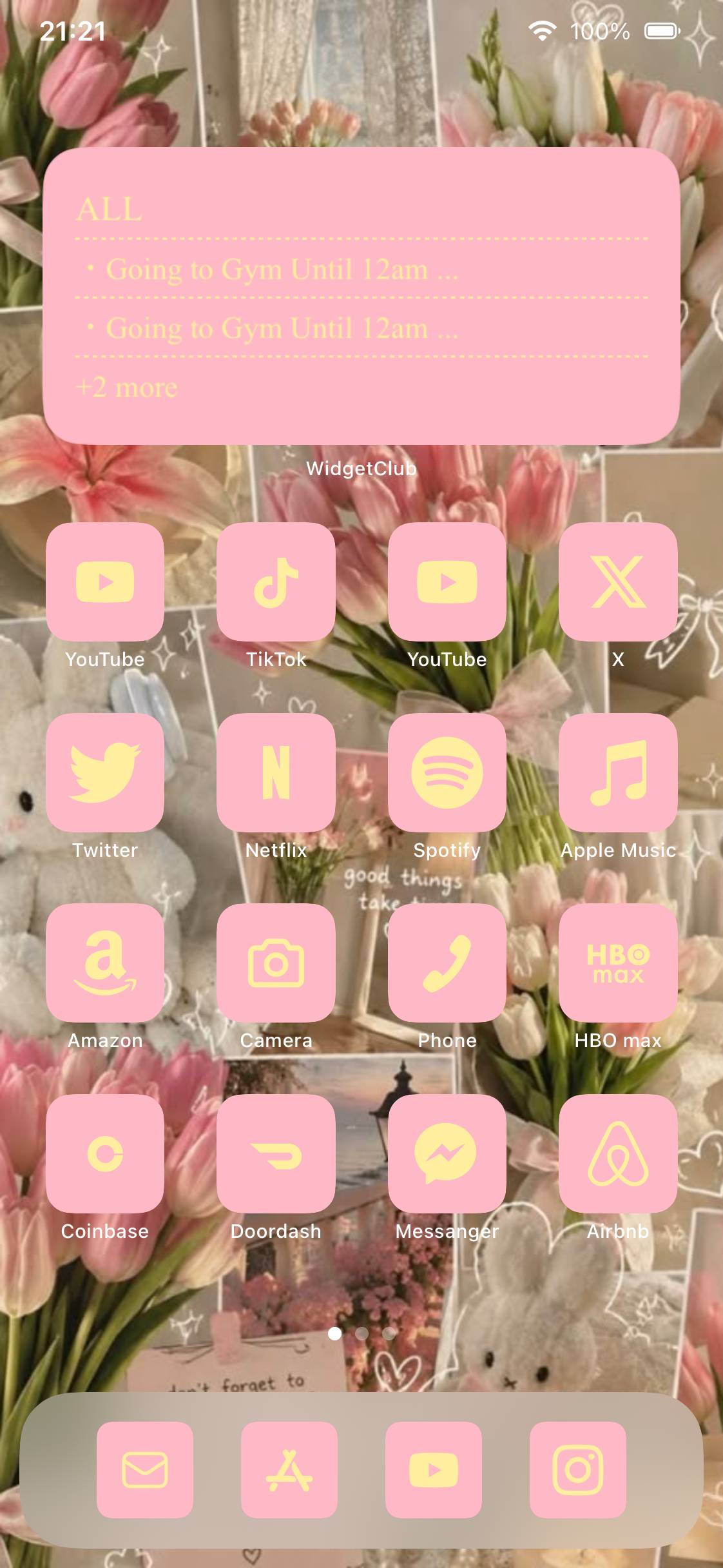 CUTE PINK WALPAPER Home Screen Idea [o8krUlGVOp4qz9nEv85J] by Manuu ...