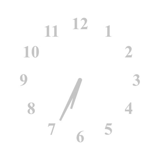 時計 Horloge Idées de widgets[n4fAicH0l1JMoshUg1my]