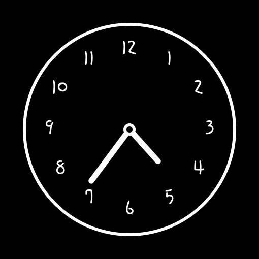 Reloj Ideas de widgets[5bac89hN9sWfktvorO3M]