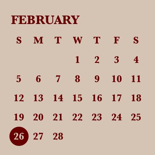 カレンダー1 Kalendar Idea widget[6NoDZZmGMsHrGb95EAZs]