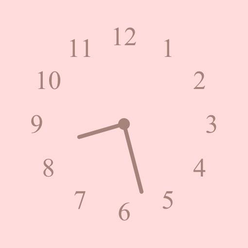 可愛い時計 Ρολόι Ιδέες για widget[970AovTOzLhsheeze2Tv]