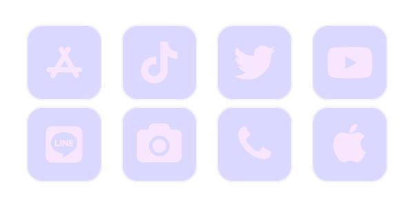 purple系 App Icon Pack[bYL4TJKzvIHAiQds5mBo]