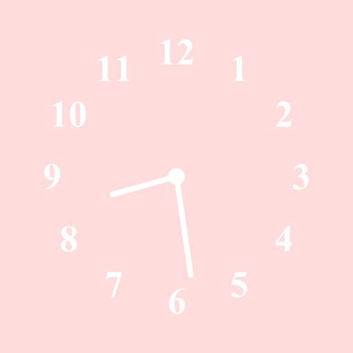 ピンク Reloj Ideas de widgets[EnlwLRTGGKSOm2Mct7lF]