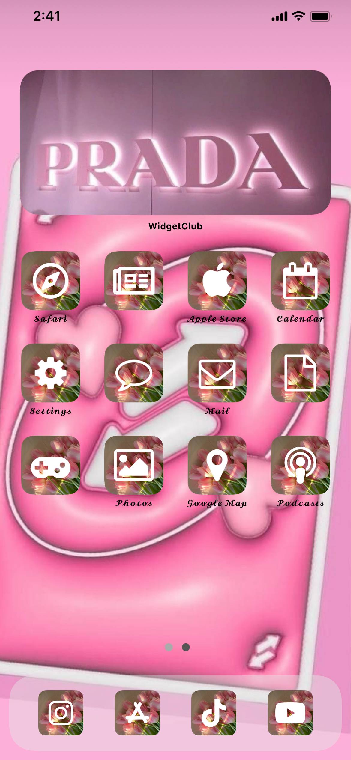 pink🩷Home Screen ideas[RrCI0Nvz4cWpqGIyCAss]