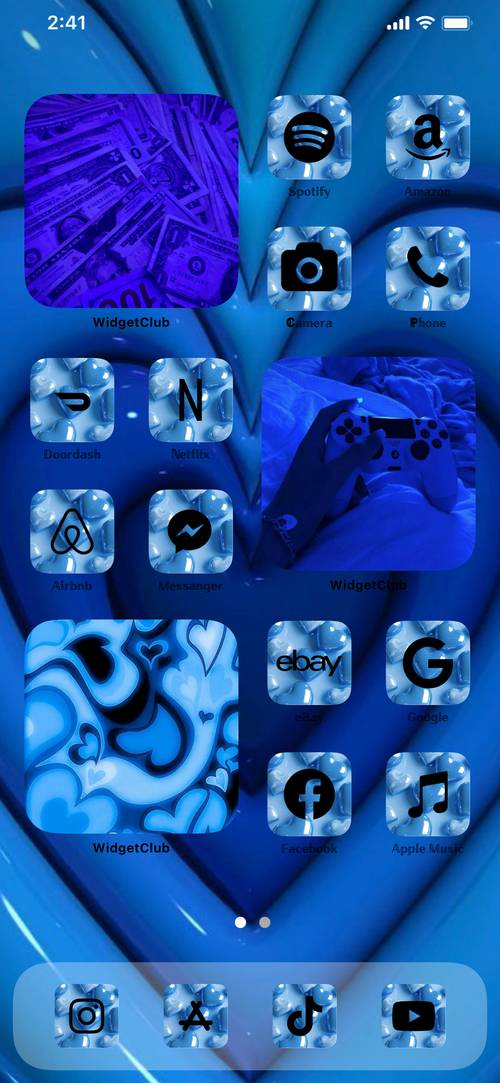 blue🩵💙 Ideas para la pantalla de inicio[bXwY2eqxVUV4fjTUI7ky]