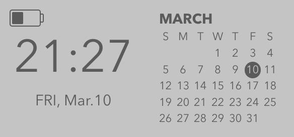 Calendario Ideas de widgets[TomIb76UGHOn6hQ4Zok8]