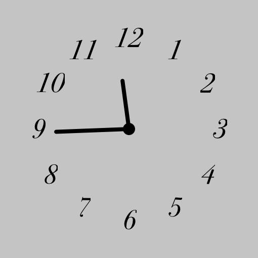 Clock Widget ideas[Ox6f2FXeDaWi4HlqmKus]