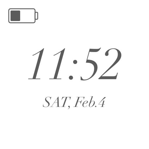 時計🤍 Time Widget ideas[emZF3dVUEuVXGLbJM6i3]